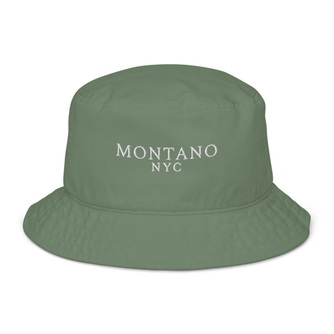 MONTANO NYC Organic Bucket Hat – Dark Colors