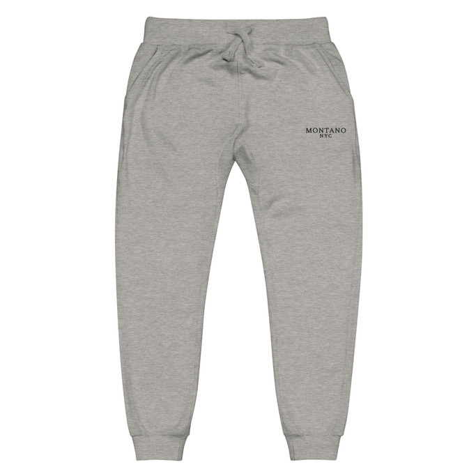 MONTANO NYC Premium Fleece Sweatpants – Light Colors