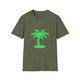 Tropical Palm Tree Unisex Softstyle T-Shirt - Perfect for Summer Vibes