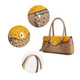 MKF Collection Liviana Shoulder Women's Elegant Bag Croc-Embossed by Mia K.