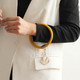 MKF Collection Valeria Satchel Handbag with Keyring by Mia K