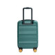 Carry On Luggage Airline Approved18.5" Carry On Suitcase With TSA Approved Carry On Luggage With Wheels Carry on Bag Hard Shell Suitcases, DARK GREEN