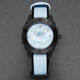 Alpina Womens 'Seastrong Diver Gyre' Blue MOP Dial Blue Canvas Strap Automatic Watch AL-525LMPLNB3VG6