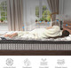 Assembled in USA - High Quality 12" King Diamond Innerspring Hybrid and Cooling Gel Memory Foam Mattress, Pressure Relief, and Motion Isolation, CertiPUR-US and Oeko TEX Certified