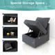 Livelylodge Modular 3-Seat Sofa with Wooden Frame and Pull-Out Bed,  Convertible Sectional Sofa for Living Room, Available in Black, White, and Gray 85" L x 30.5" W x 34" H.