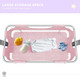Baby Bassinet Bedside Sleeper 3 in 1 Bedside Crib, Adjustable Portable Bed for Infant/Baby/Newborn,with Mosquito Nets, Large Storage Bag, Comfortable Mattresses, Lockable Wheels #1