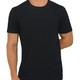 Premium T-Shirts for Men Bamboo Crewneck Undershirt Tees 3 Pack