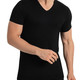 V Neck T Shirts for Men Rayon Made from Bamboo Tees Moisture Wicking Undershirts 1 Pack