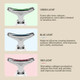 Face Massager Anti-Wrinkle Face Device 3 Modes 45°C Neck Lifting Massagers LED High Frequency Beauty Instrumen EMS Face Massage for Women