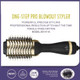 Hot Hair Blow Dryer Brush One Step Hot Air Stylers and Volumizer 2 In 1 Styling Tool Electric Hair Dryer with Hot Brush Travel Friendly Heated Hairbrush