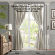 Pleat Curtain Panel with Tieback (Only 1 Pc Panel)