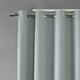 Printed Heathered Blackout Grommet Top Curtain Panel(Only 1 Pc Panel)
