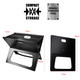 Portable BBQ Barbecue Grill Foldable Charcoal Grill Camping Garden Outdoor Travel