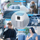 VEWIOR 2 in 1 Air Purifier with H13 Filters for Home Allergies Pets Hair Odor Eliminators, Aromatherapy diffuser and Auto Mode, Quiet Air Cleaner for Office, Home, Bedroom
