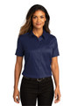 Port Authority Ladies Short Sleeve SuperPro React Twill Shirt LW809