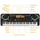 61 Keys Digital Music Electronic Keyboard Electric Piano Musical Instrument Kids Learning Keyboard