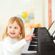 GEP-203 61 Key Keyboard with Piano Stand, Piano Bench, Built In Speakers, Headphone, Microphone, Music Rest, LED Screen, 3 Teaching Modes for Beginners