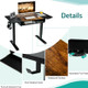 48 Inch Standing Desk with Keyboard Tray