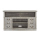 Traditional TV Media Stand Farmhouse Rustic Entertainment Console for TV Up to 65" with Open and Closed Storage Space, Light Gray, 60"W*15.75"D*34.25"H