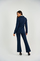 Single Button Blazer - Navy