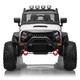 Light Up 3 Speeds Ride on Car 12V with Remote Control White