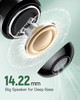 Wireless Earbuds, Bluetooth Earbuds Headphones Bass Stereo, IPX7 Waterproof Ear Buds with Mic LED Display, in Ear Earphones, 78H Playtime for Smartphone Laptop Pad Sports Workout