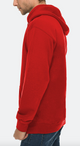 Venley Weighted Men's MADE IN THE USA Red Hoodie