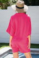 Nyomi Half Button Collared Loose Romper.