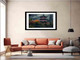 Maple Mountain Pagoda Framed Print