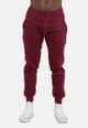 Venley Men's Burgundy Slim-Fit MADE IN USA Fleece Joggers