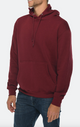 Venley Weighted Men's MADE IN THE USA Burgundy Hoodie