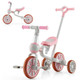 4-in-1 Kids Trike Bike with Adjustable Parent Push Handle and Seat Height-Navy