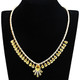 LO2429 - Gold Brass Jewelry Sets with AAA Grade CZ  in Topaz