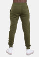 Venley Men's Army Green Slim-Fit MADE IN USA Fleece Joggers