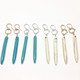 Turquoise Howlite Drop Earrings