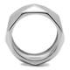 TK142 - High polished (no plating) Stainless Steel Ring with No Stone