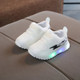 Breathable Sneakers Shoes with Multicolor LED for Children