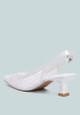 Siev Rhinestone Slingback Mules
