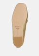 Celosia Metallic Diamante Strap Loafers