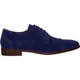 VANGELO Men Dress Shoe KING-4 Oxford Formal Tuxedo for Prom and Wedding Royal Blue