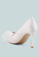Odette Diamante Embellished Bow Stiletto Pumps