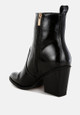 Cornus Pointed Toe Ankle Boots