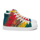 Gianneli Colours Handmade Men’s High Top Canvas Shoes
