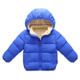 Multivariant Padded Jacket with Hood and Zip for Children