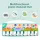 Musical piano mat for children