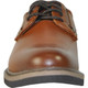 VANGELO Boy VALLO-1PKID Dress Shoe Formal Tuxedo for Prom & Wedding Brown Matte
