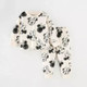 2 pcs set cotton pajamas for children multivariant