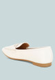 Dorlina Studded Faux Leather Loafers