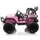 Light Up 3 Speeds Ride on Car 12V with Remote Control Pink