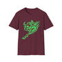 Neon Tribal Bull Graphic Tee - Unisex Streetwear T-Shirt